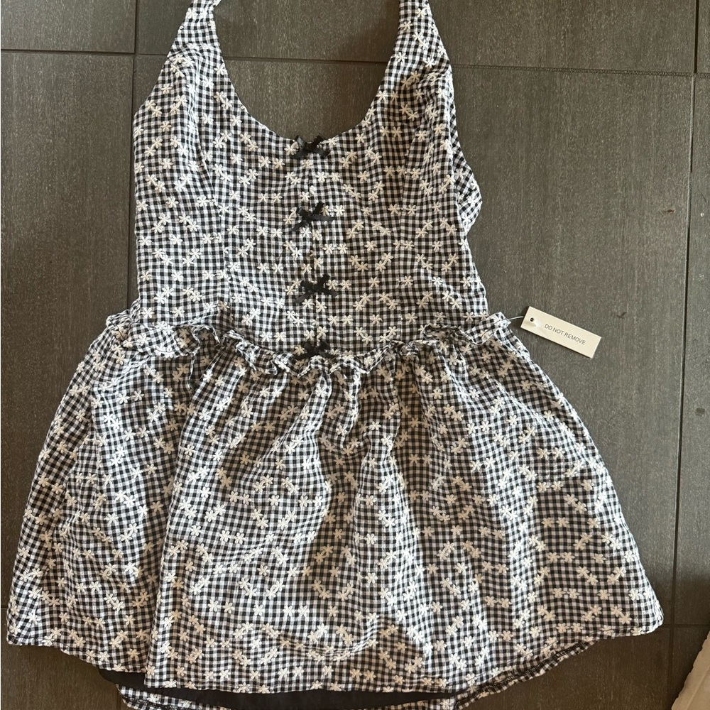 For Love And Lemons Janice mini dress.